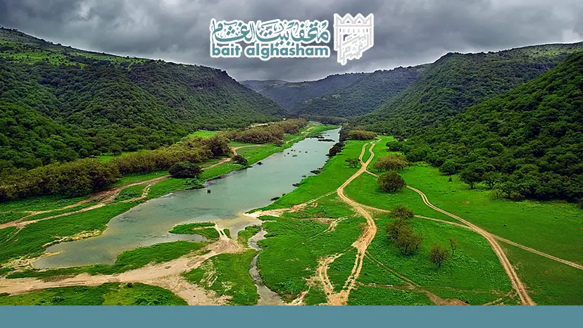 وادي دربات في صلالة شلالات وبحيرات موسم الخريف 02