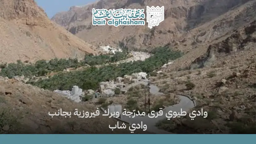 وادي طيوي: قرى مدرّجة وبرك فيروزية بجانب وادي شاب